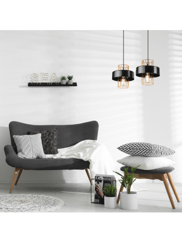 Lampa wisząca Mika LM-2.199 złota 47553