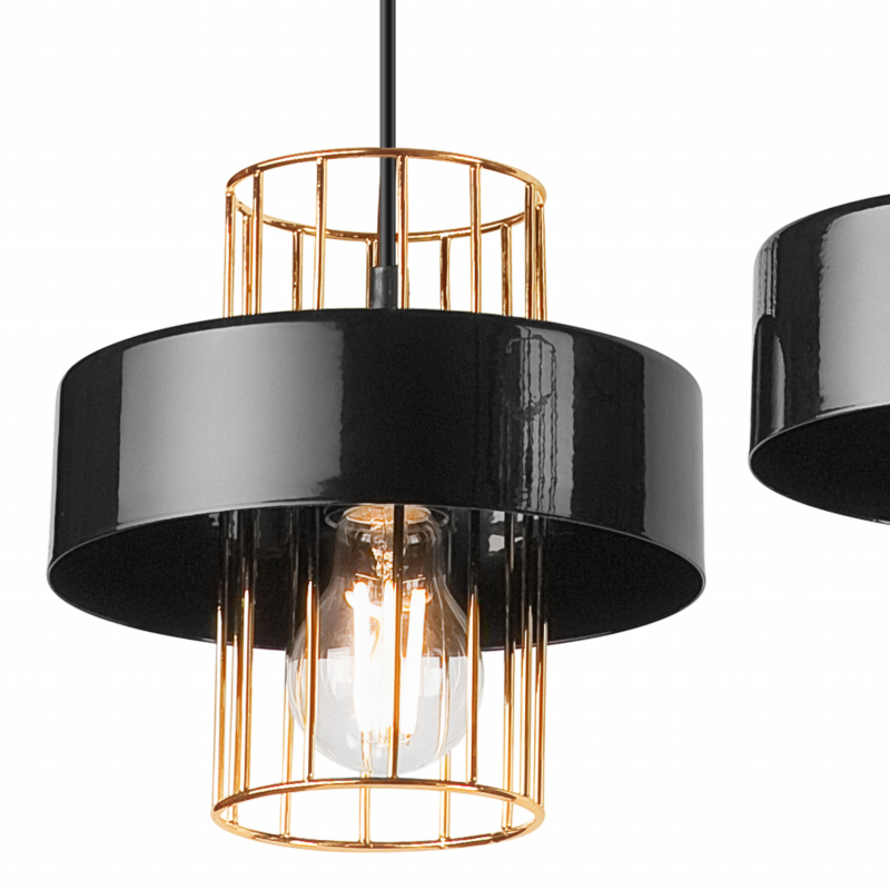 Lampa wisząca Mika LM-2.199 złota 47553