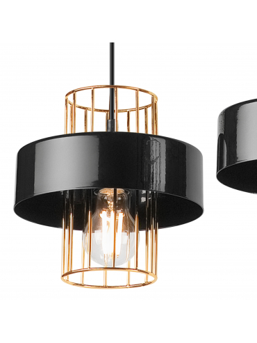 Lampa wisząca Mika LM-2.199 złota 47553