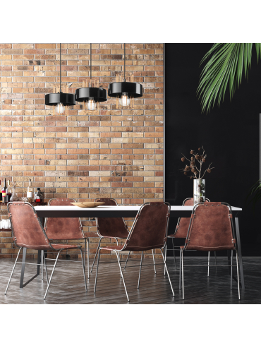 Lampa wisząca Mika LM-3.199 złota 47560