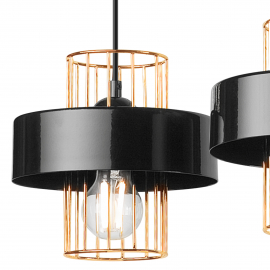 Lampa wisząca Mika LM-3.199 złota 47560