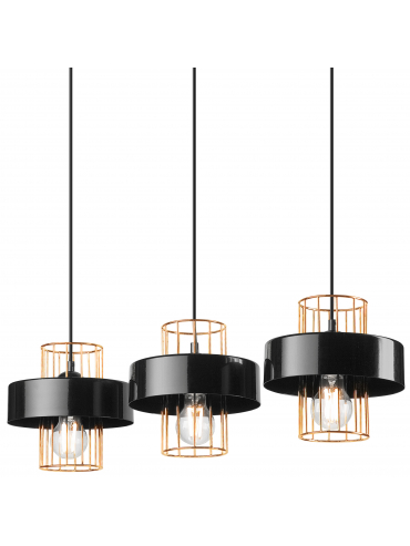 Lampa wisząca Mika LM-3.199 złota 47560