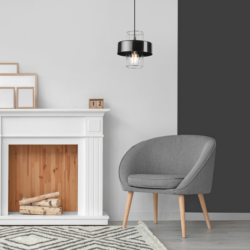 Lampa wisząca Mika LM-1.199 chrom 47515