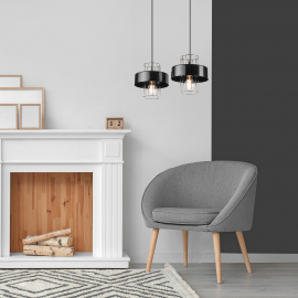 Lampa wisząca Mika LM-2.199 chrom 47522