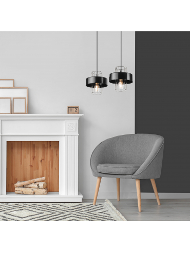 Lampa wisząca Mika LM-2.199 chrom 47522