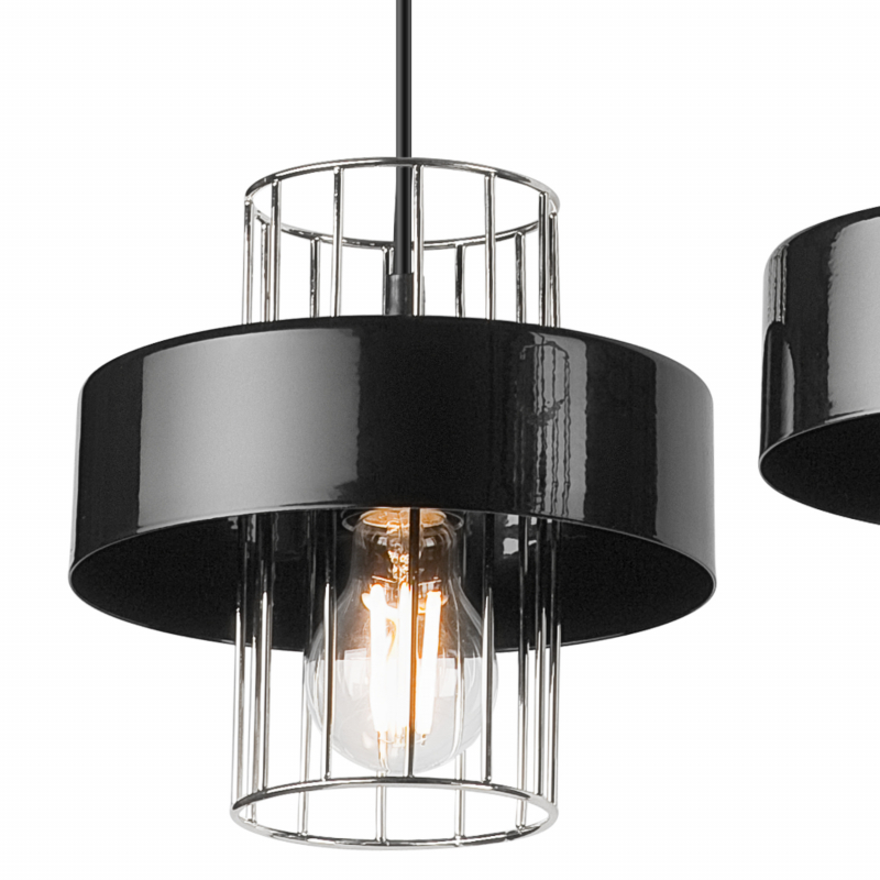 Lampa wisząca Mika LM-2.199 chrom 47522