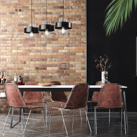 Lampa wisząca Mika LM-3.199 chrom 47539