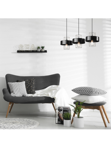Lampa wisząca Mika LM-3.199 chrom 47539