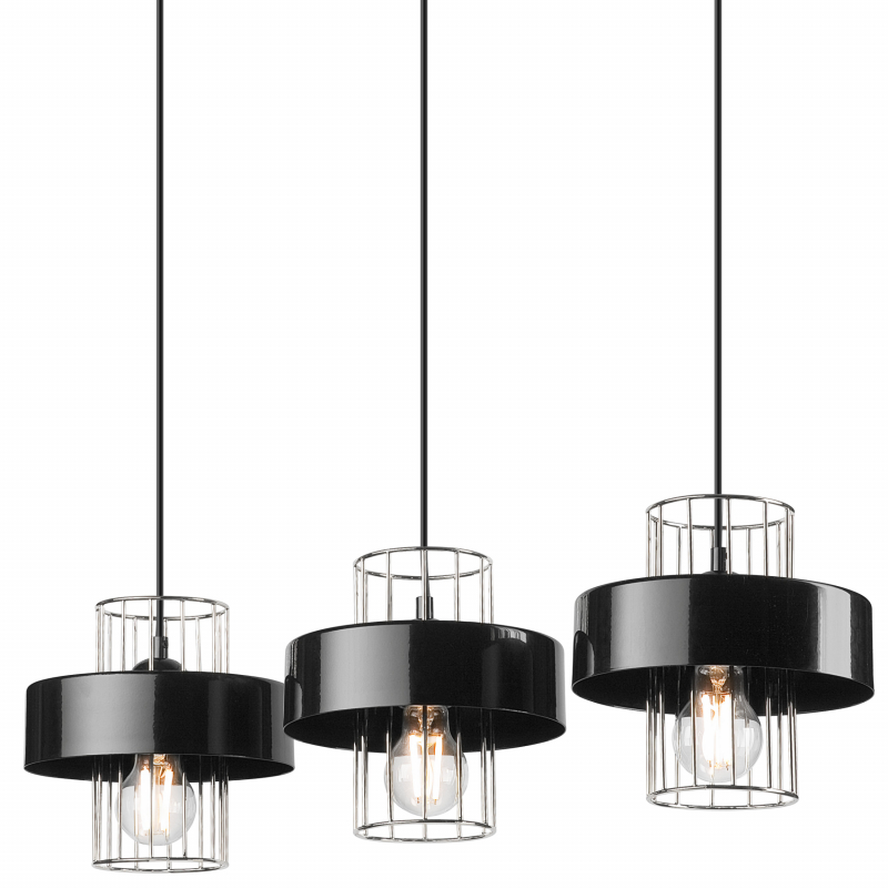 Lampa wisząca Mika LM-3.199 chrom 47539