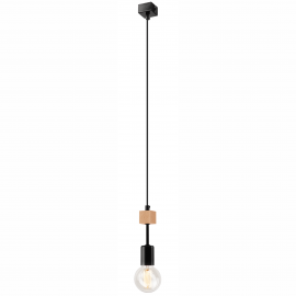 Lampa wisząca Orazio LM-1.85 czarna 33679