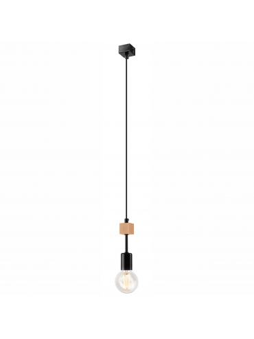Lampa wisząca Orazio LM-1.85 czarna 33679