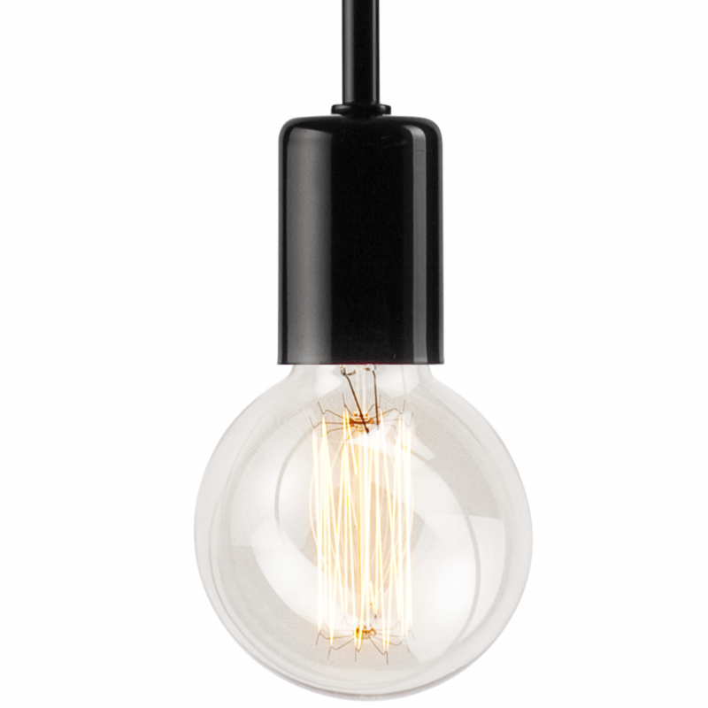 Lampa wisząca Orazio LM-1.85 czarna 33679