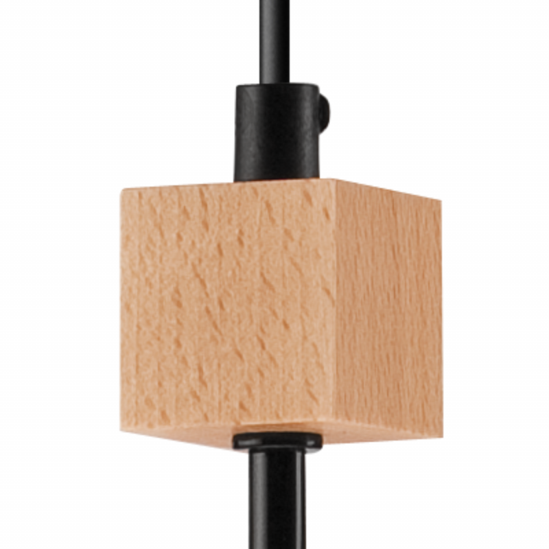 Lampa wisząca Orazio LM-1.85 czarna 33679
