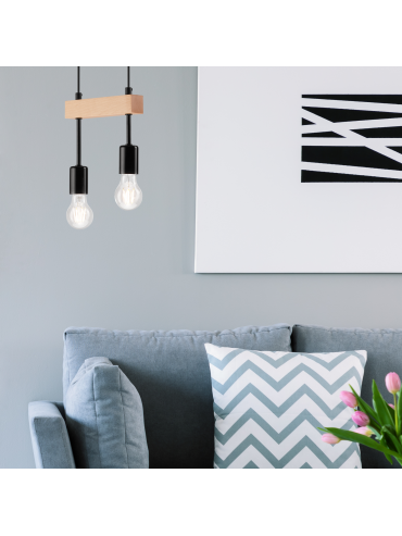 Lampa wisząca Orazio LM-2.85 czarna 33662