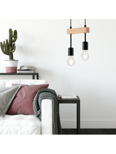 Lampa wisząca Orazio LM-2.85 czarna 33662