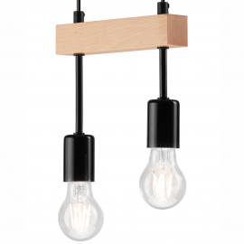 Lampa wisząca Orazio LM-2.85 czarna 33662