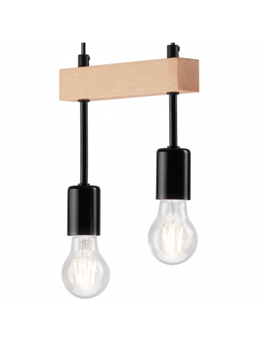 Lampa wisząca Orazio LM-2.85 czarna 33662