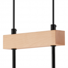 Lampa wisząca Orazio LM-2.85 czarna 33662