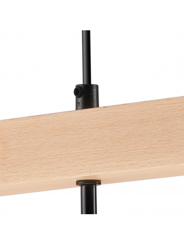 Lampa wisząca Orazio LM-4.85 czarna 33655