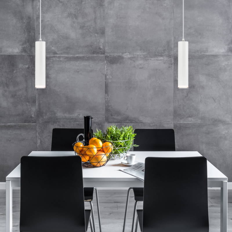 Lampa wisząca Franco LM-1.114 biała 38292