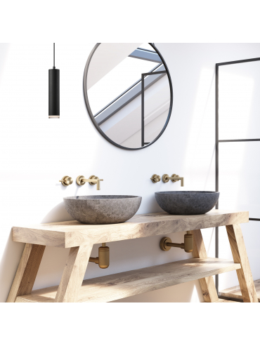 Lampa wisząca Franco LM-1.114 czarna 38353