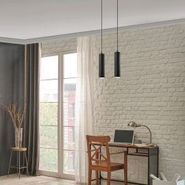 Lampa wisząca Franco LM-2.114 czarna 38360