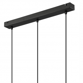 Lampa wisząca Franco LM-3.114 czarna 38377