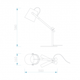 Lampa stołowa NORDICA 4922