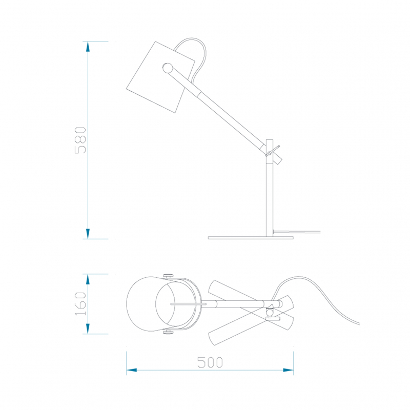 Lampa stołowa NORDICA 4922