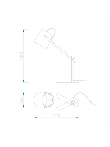 Lampa stołowa NORDICA 4922