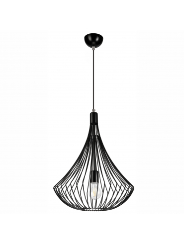 Lampa wisząca Balerina LM-1.1/56 czarna 29627