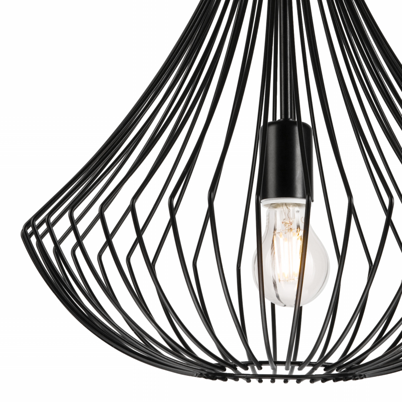Lampa wisząca Balerina LM-1.1/56 czarna 29627
