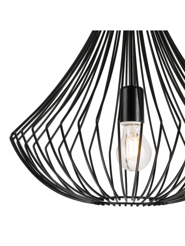 Lampa wisząca Balerina LM-1.1/56 czarna 29627