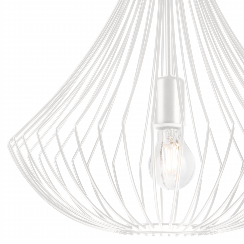 Lampa wisząca Balerina LM-1.1/56 biała 29634