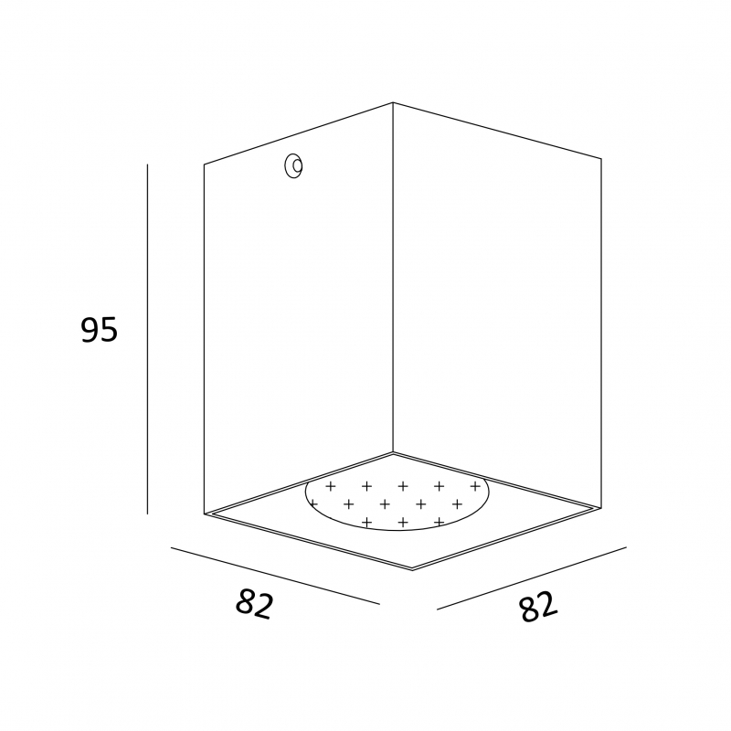 Spot SQUARE 50475-CH