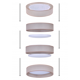 Lampa sufitowa PLAFOND LED 600958