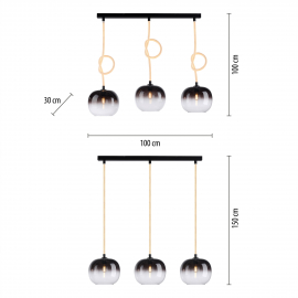 Lampa wisząca LUMA 2411-18
