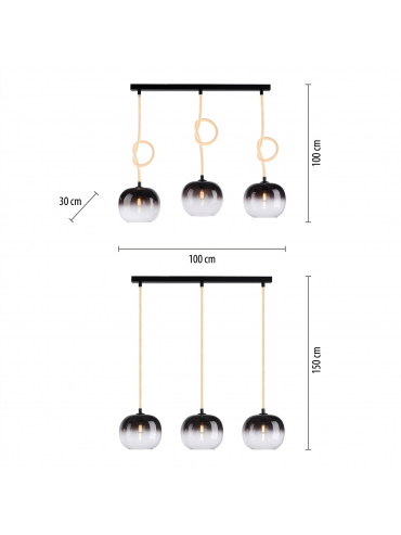 Lampa wisząca LUMA 2411-18