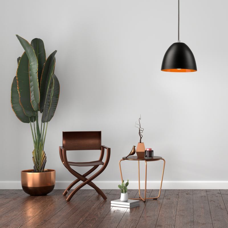 Lampa wisząca Livia LM-1.73 czarna 28996
