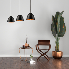 Lampa wisząca Livia LM-3.73 czarna 28484