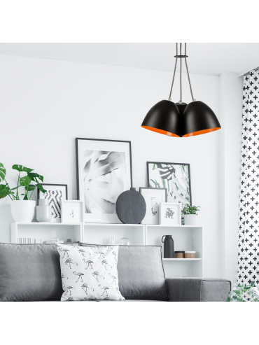 Lampa wisząca Livia LM-3.73/A czarna 29597