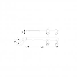 Lampa sufitowa MANNARI S230757203