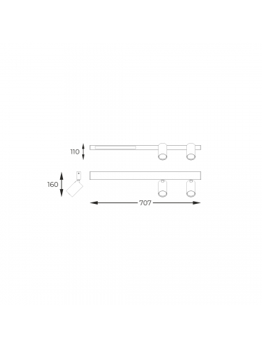 Lampa sufitowa MANNARI S230757203