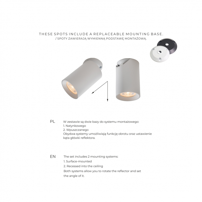 Spot TORE TLS006-BK