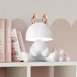 Lampa stołowa KRÓLIK KDR-6301-WH