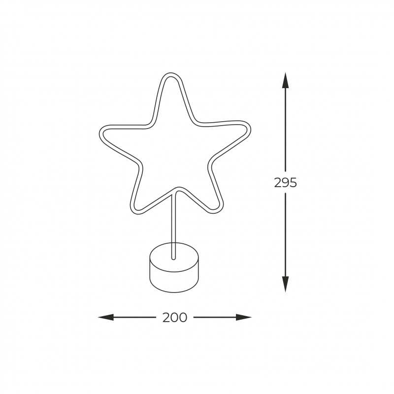 Lampa stołowa LED STAR FM-NB20