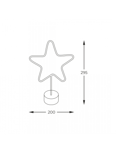 Lampa stołowa LED STAR FM-NB20