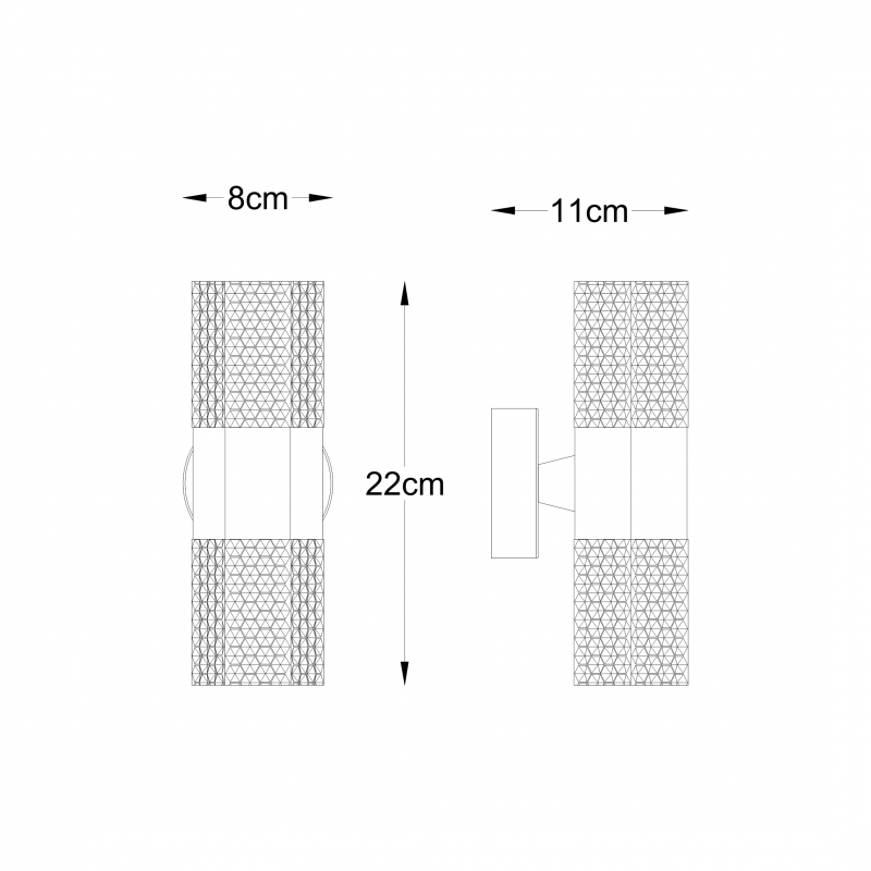 Kinkiet ICICLE W0542-02A-F4B1
