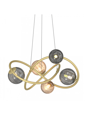 Lampa wisząca ARLON MD4922-5-EGBDN