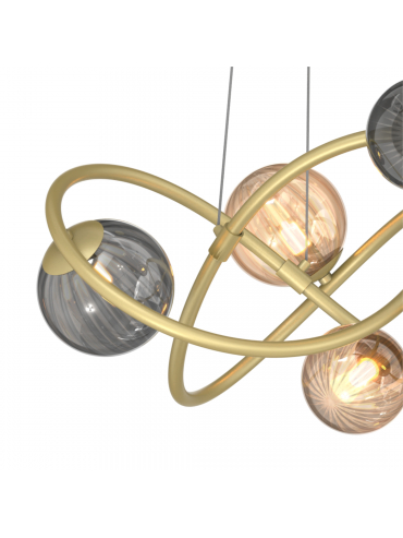 Lampa wisząca ARLON MD4922-5-EGBDN